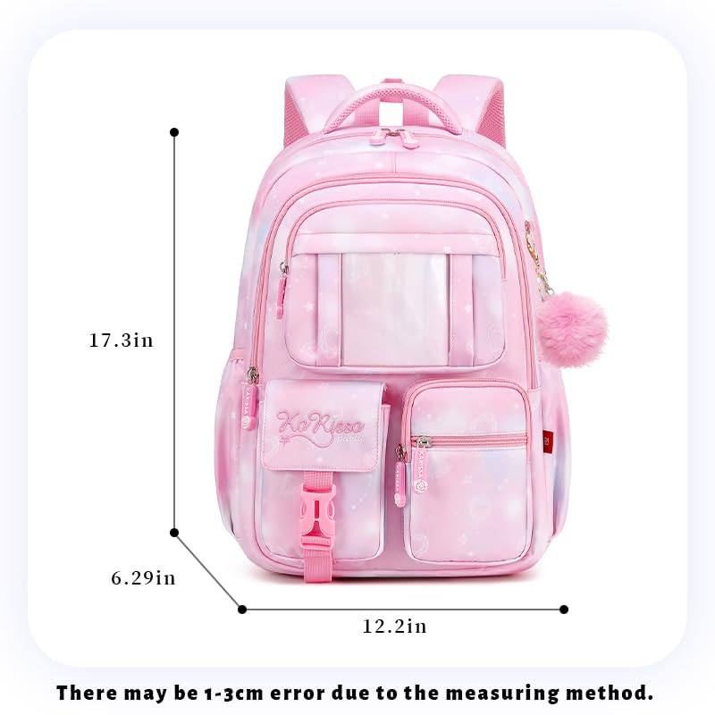 mygreen Girls Backpack, School Kids Backpacks for Girls, Cute Book Bag