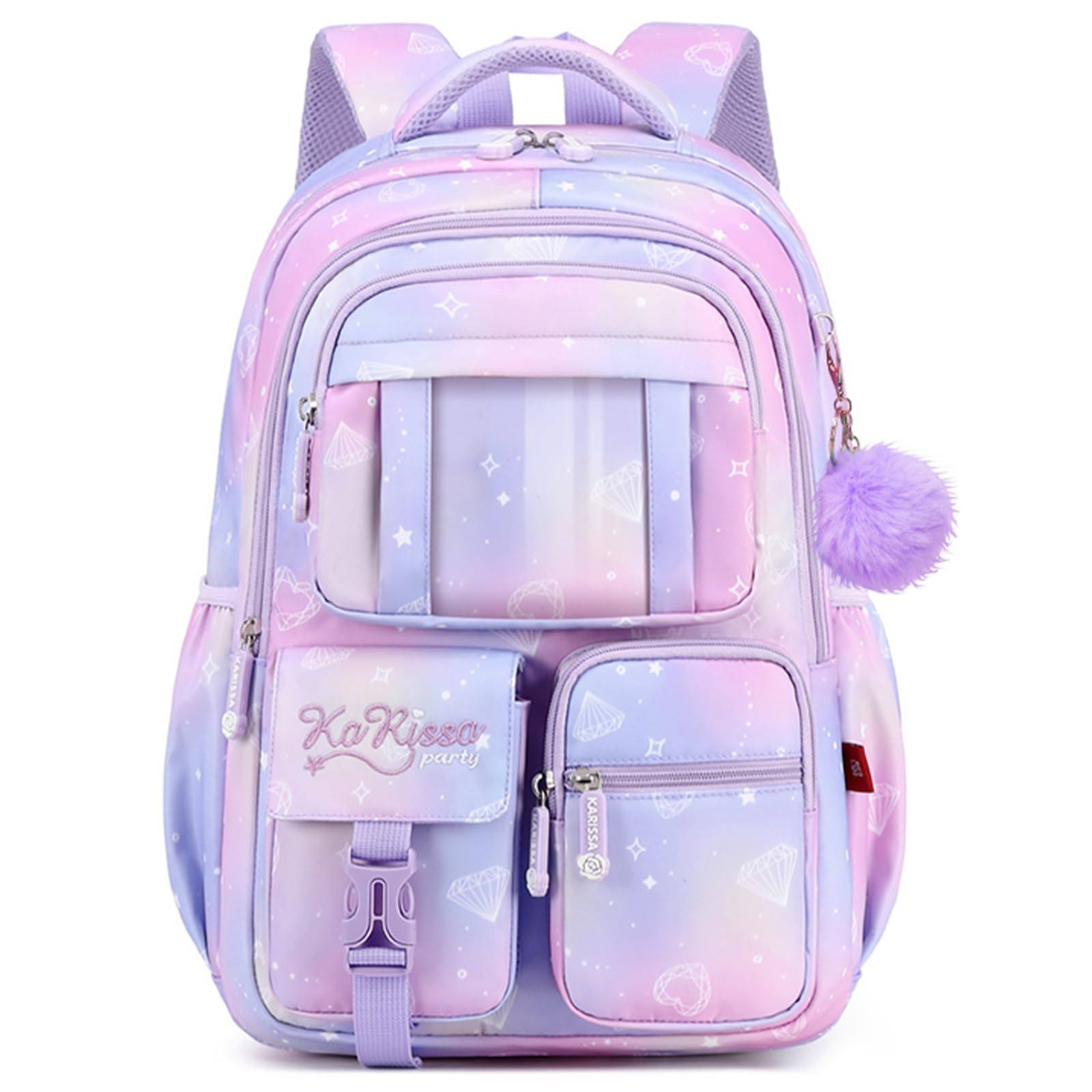 mygreen Girls Backpack, School Kids Backpacks for Girls, Cute Book Bag