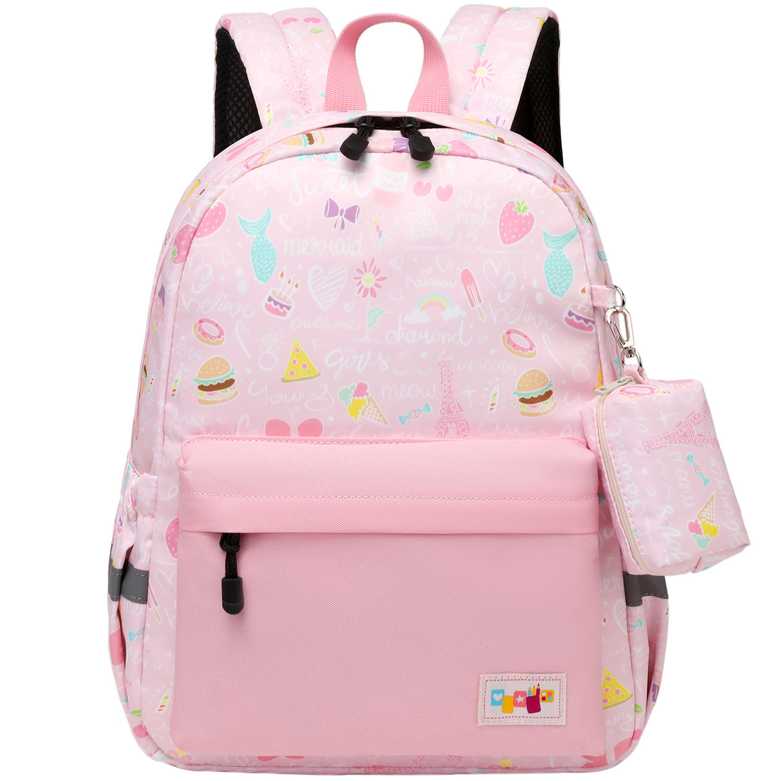 mygreen Kids Backpack, Kawaii Girls Backpack for School