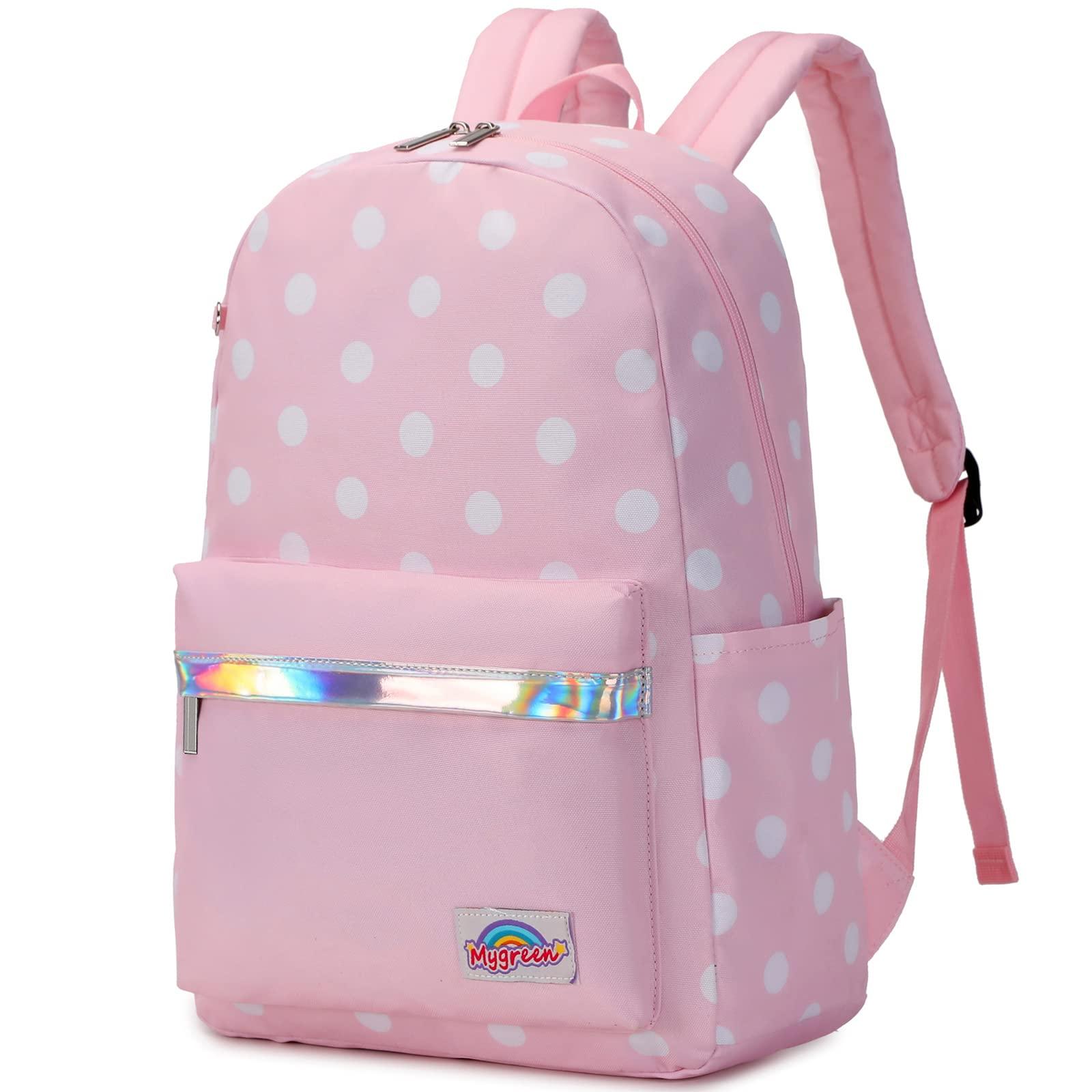 mygreen Cartoon Dot Prints Backpacks