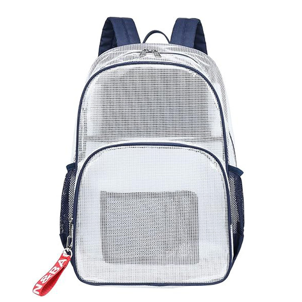 mygreen Clear Backpack, Heavy Duty School Bag for 15.6 Laptop