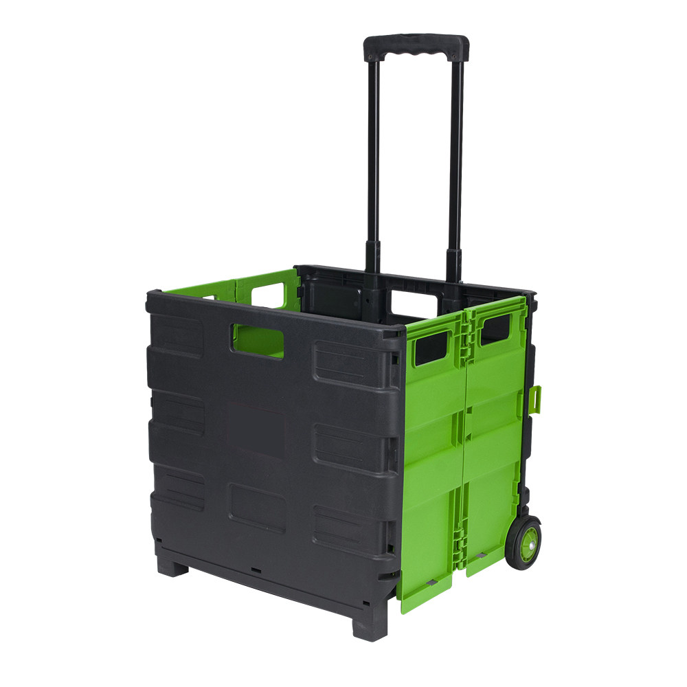 Plastic Folding Crazy Cart with Box