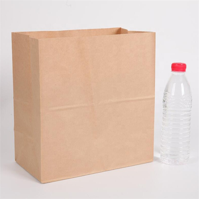 Customized Kraft Paper Garment Shopping Paper Bag Printing With Handle