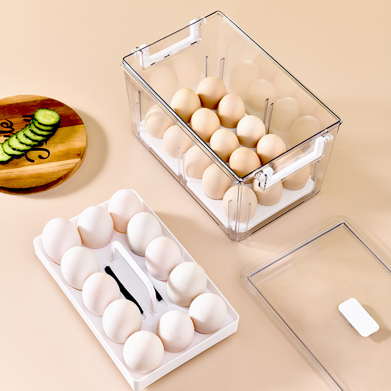 Safe Durable Transparent Fridge Storage Box Food Grade Storage