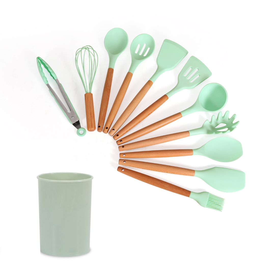 12pcs Silicone Kitchenware Set
