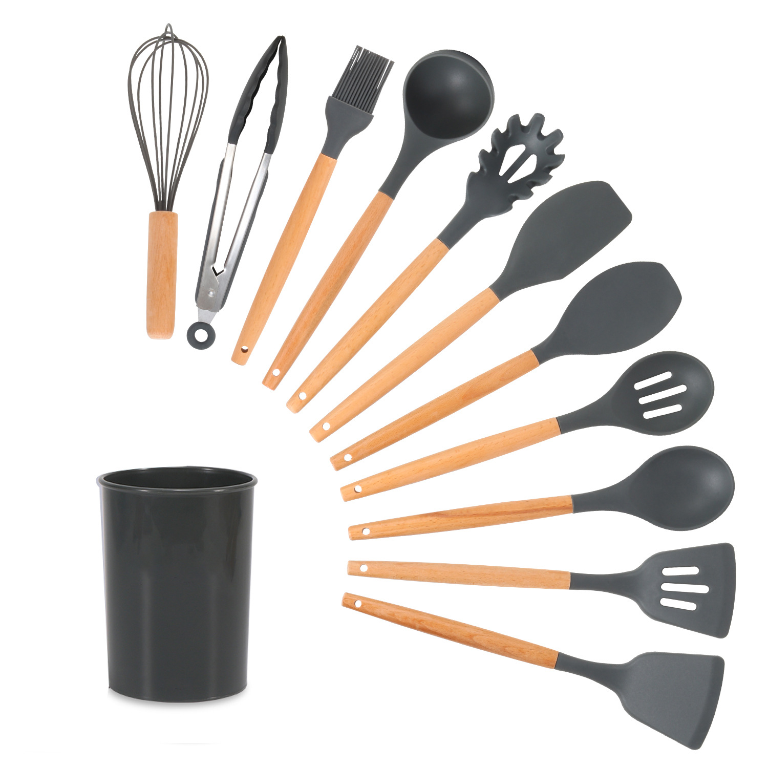 12pcs Silicone Kitchenware Set