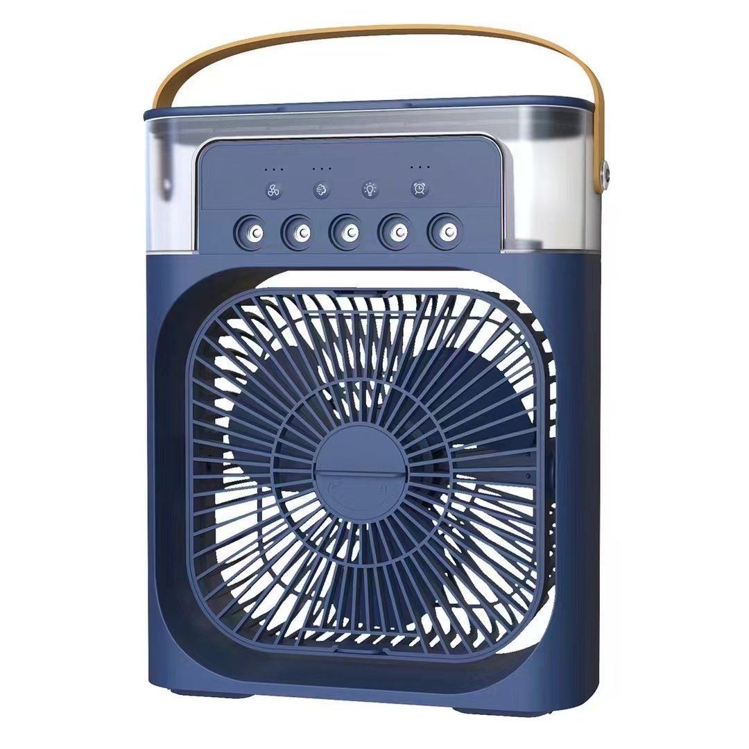 Cool spray five-hole fan