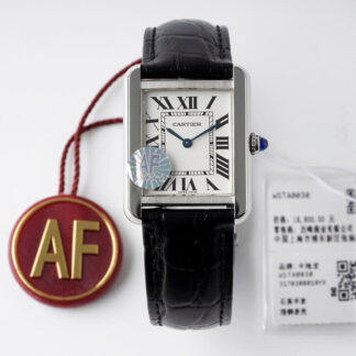 Replica Cartier Tank Quartz WSTA0030 1:1 Best Edition AF Factory White Dial