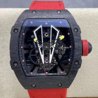 Replica Richard Mille RM27-03 Tourbillon 1:1 Best Edition BBR Factory Black Carbon Fiber Case