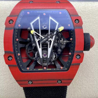 Replica Richard Mille RM27-03 Tourbillon 1:1 Best Edition BBR Factory Red Carbon Fiber Case