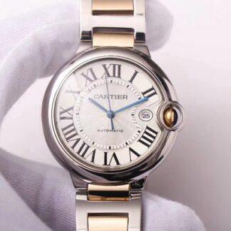 Replica Ballon Bleu de Cartier W69009Z3 1:1 Best Edition V9 Factory Silver Dial Swiss ETA9015