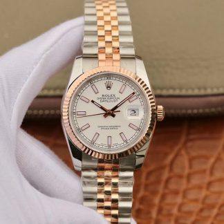 Replica Rolex Date-Just 126233 36mm GM Factory 1:1 Best Edition 18K Gold Wrapped Swiss ETA3135