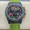 Replica Rolex Daytona Cosmograph Diw Custom Version 11 Best Edition Noob Factory Green Strap