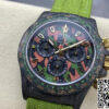 Replica Rolex Daytona Cosmograph Diw Custom Version 11 Best Edition Noob Factory Green Strap