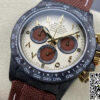 Replica Rolex Daytona Cosmograph Diw Custom Version 11 Best Edition Noob Factory Brown Strap