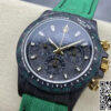 Replica Rolex Daytona Cosmograph 11 Best Edition Noob Factory Diw Custom Version Dark Green Strap