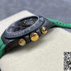 Replica Rolex Daytona Cosmograph 11 Best Edition Noob Factory Diw Custom Version Dark Green Strap