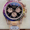 Replica Rolex Daytona 116595 RBOW 11 Best Edition IPK Factory Rose Gold