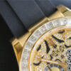 Replica Rolex Cosmograph Daytona 116588 TBR 11 Best Edition Noob Factory Yellow Gold Diamond Bezel