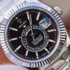 Replica Rolex SKY-DWELLER 326139 Men Watches 11 Best Edition Swiss ETA2836 Black Dial