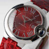 Replica Ballon Bleu De Cartier WSBB0022 33MM 11 Best Edition AF Factory Red Dial