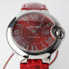 Replica Ballon Bleu De Cartier WSBB0022 33MM 11 Best Edition AF Factory Red Dial