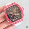 Replica Richard Mille RM67-02 KV Factory 11 Best Edition Swiss ETA8215 Red Forge Carbon Bezel