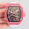 Replica Richard Mille RM67-02 KV Factory 11 Best Edition Swiss ETA8215 Red Forge Carbon Bezel