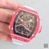 Replica Richard Mille RM67-02 KV Factory 11 Best Edition Swiss ETA8215 Red Forge Carbon Bezel