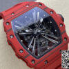 Replica Richard Mille RM12-01 Tourbillon 11 Best Edition RM Factory Red Rubber Strap