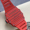 Replica Richard Mille RM12-01 Tourbillon 11 Best Edition RM Factory Red Rubber Strap