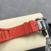 Replica Richard Mille RM12-01 Tourbillon 11 Best Edition RM Factory Red Rubber Strap