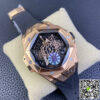 Replica Hublot Big Bang Sang Bleu II 418.OX.1108.RX.MXM19 11 Best Edition BB Factory Black Dial