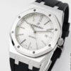 Replica Audemars Piguet Royal Oak 15400 11 Best Edition APS Factory White Dial Rubber Strap