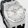 Replica Audemars Piguet Royal Oak 15400 11 Best Edition APS Factory White Dial Rubber Strap