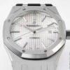 Replica Audemars Piguet Royal Oak 15400 11 Best Edition APS Factory White Dial Rubber Strap