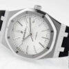 Replica Audemars Piguet Royal Oak 15400 11 Best Edition APS Factory White Dial Rubber Strap