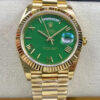 Replica Rolex Day Date M228238-0061 11 Best Edition EW Factory Green Dial