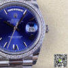 Replica Rolex Day Date 228349RBR-0005 11 Best Edition EW Factory Blue Dial