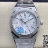 Replica Audemars Piguet Royal Oak 15450ST.OO.1256ST.01 11 Best Edition JF Factory Silver Dial