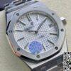 Replica Audemars Piguet Royal Oak 15450ST.OO.1256ST.01 11 Best Edition JF Factory Silver Dial