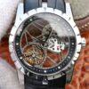 Replica Roger Dubuis Excalibur RDDBEX0393 11 Best Edition JB Factory Tourbillon Skeleton Dial