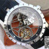 Replica Roger Dubuis Excalibur RDDBEX0393 11 Best Edition JB Factory Tourbillon Skeleton Dial