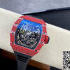 Replica Richard Mille RM35-02 11 Best Edition T+ Factory Red Carbon Fiber NTPT Case Black Strap