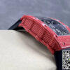 Replica Richard Mille RM35-02 11 Best Edition T+ Factory Red Carbon Fiber NTPT Case Black Strap