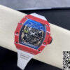 Replica Richard Mille RM35-02 11 Best Edition T+ Factory NTPT Carbon Fiber White Strap