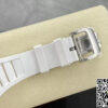 Replica Richard Mille RM35-02 11 Best Edition T+ Factory NTPT Carbon Fiber White Strap