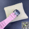 Replica Richard Mille RM35-02 11 Best Edition T+ Factory NTPT Carbon Fiber Pink Rubber Strap