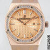 Replica Audemars Piguet Royal Oak Quartz 33MM 67651OR.ZZ.1261OR.03 11 Best Edition ZF Factory Gold Dial