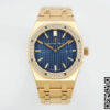 Replica Audemars Piguet Royal Oak Quartz 33MM 67651BA.ZZ.1261BA.02 11 Best Edition ZF Factory Blue Dial